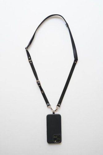 Leather nylon phone strap