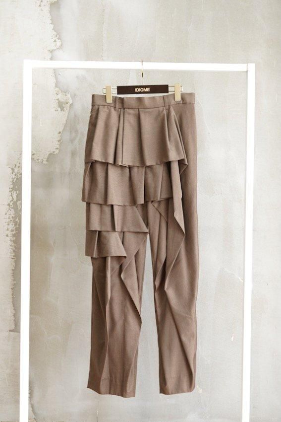 RUFFLE PANTS - IDIOME | ONLINE SHOP 熊本のセレクトショップ