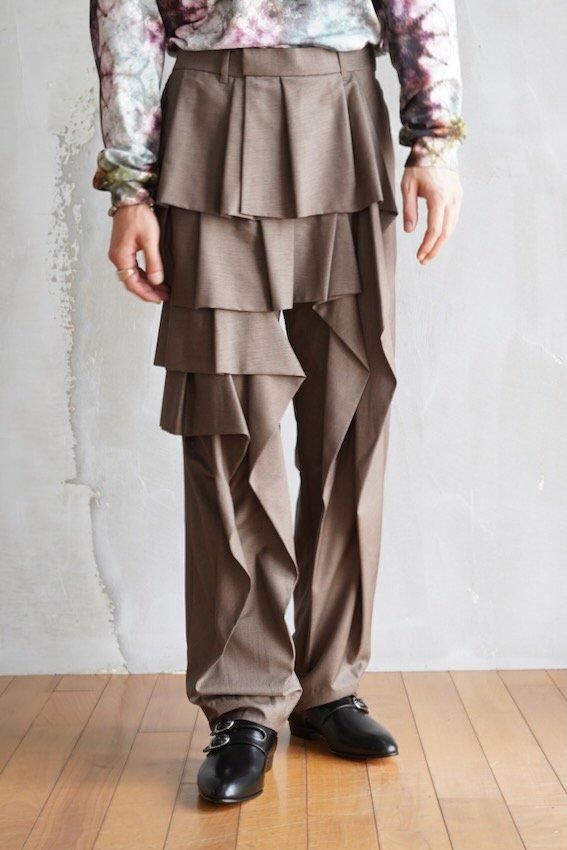 RUFFLE PANTS - IDIOME | ONLINE SHOP 熊本のセレクトショップ RUFFLE PANTS - IDIOME | ONLINE SHOP 熊本のセレクトショップ