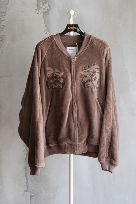 CHAOS EMBROIDERY SPA VENIER JACKET (BROWN) - IDIOME | ONLINE SHOP  熊本のセレクトショップ