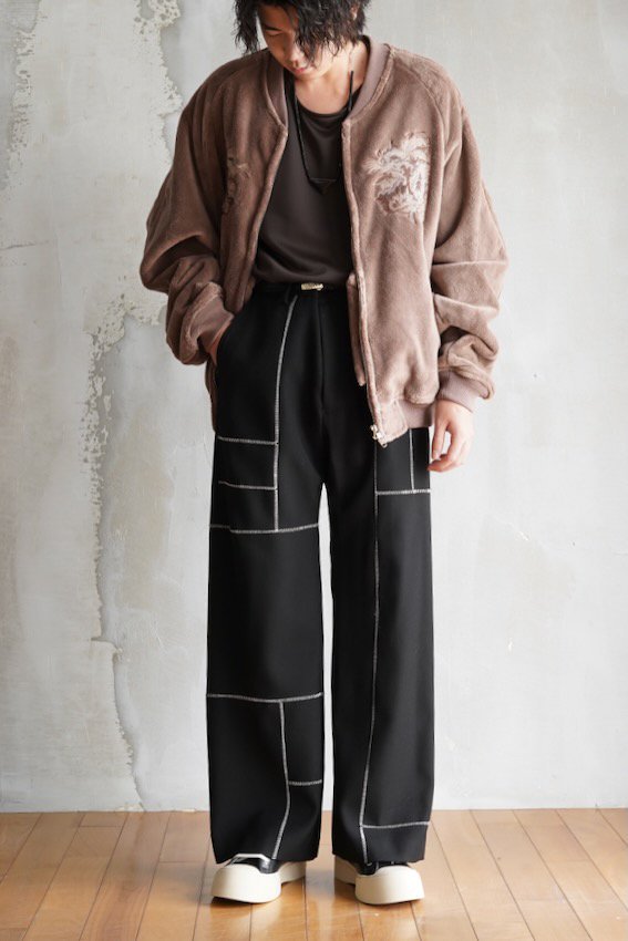 CHAOS EMBROIDERY SPA VENIER JACKET (BROWN) - IDIOME | ONLINE SHOP  熊本のセレクトショップ