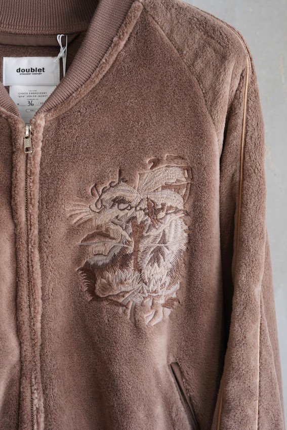 CHAOS EMBROIDERY SPA VENIER JACKET (BROWN) - IDIOME | ONLINE SHOP  熊本のセレクトショップ