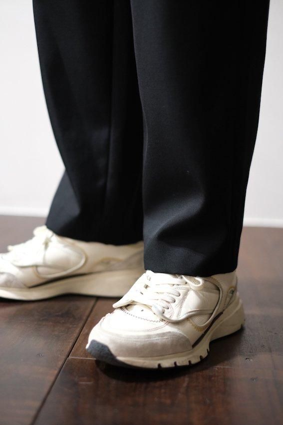 BACK SATIN TAPERED PANTS - IDIOME | ONLINE SHOP 熊本の
