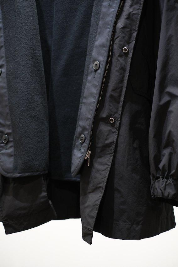 AIR WEATHER SHORT MODS COAT - IDIOME | ONLINE SHOP 熊本の