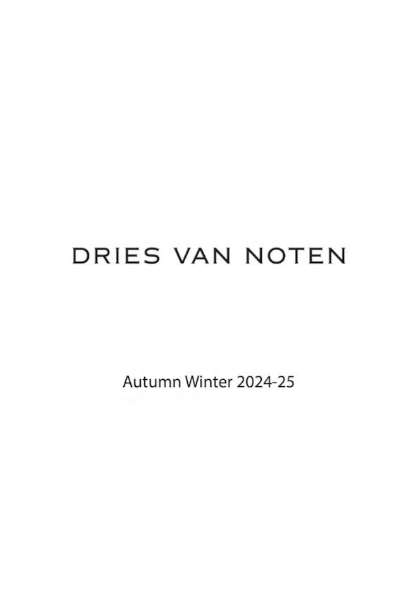 DriesVanNoten AW24 - IDIOME | ONLINE SHOP 熊本のセレクトショップ