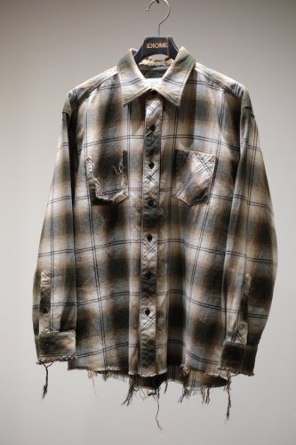 Antiqued shirt<img class='new_mark_img2' src='https://img.shop-pro.jp/img/new/icons14.gif' style='border:none;display:inline;margin:0px;padding:0px;width:auto;' />