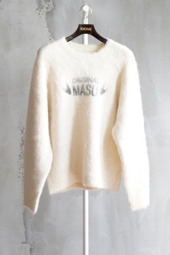 ORIGINAL MASU BRUSHED WHITE SWEATER<img class='new_mark_img2' src='https://img.shop-pro.jp/img/new/icons14.gif' style='border:none;display:inline;margin:0px;padding:0px;width:auto;' />