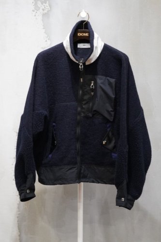 Wool jersey blouson<img class='new_mark_img2' src='https://img.shop-pro.jp/img/new/icons14.gif' style='border:none;display:inline;margin:0px;padding:0px;width:auto;' />