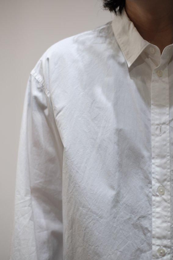SUVIN BROAD WASHED SHIRT - IDIOME | ONLINE SHOP 熊本の