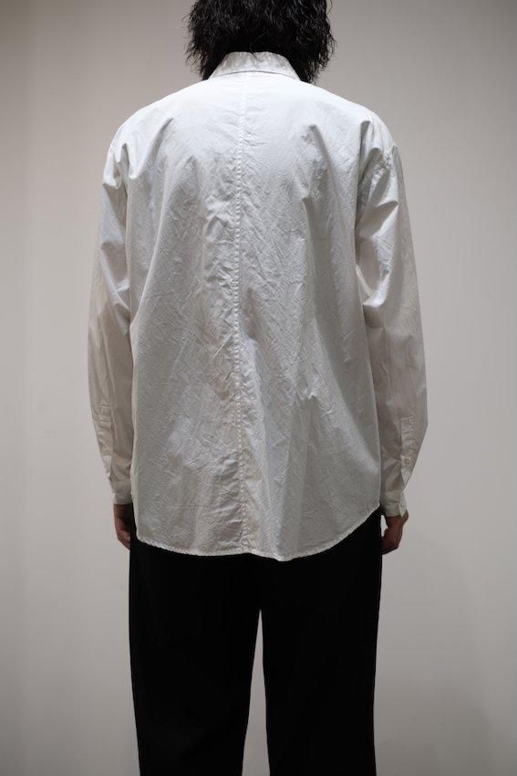 SUVIN BROAD WASHED SHIRT - IDIOME | ONLINE SHOP 熊本の