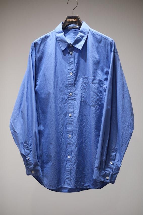 SUVIN BROAD WASHED SHIRT - IDIOME | ONLINE SHOP 熊本の