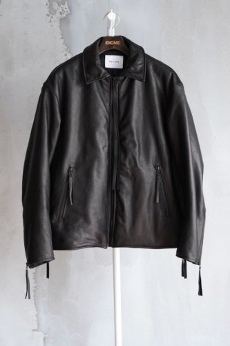 Puffer Leather Jacket<img class='new_mark_img2' src='https://img.shop-pro.jp/img/new/icons14.gif' style='border:none;display:inline;margin:0px;padding:0px;width:auto;' />