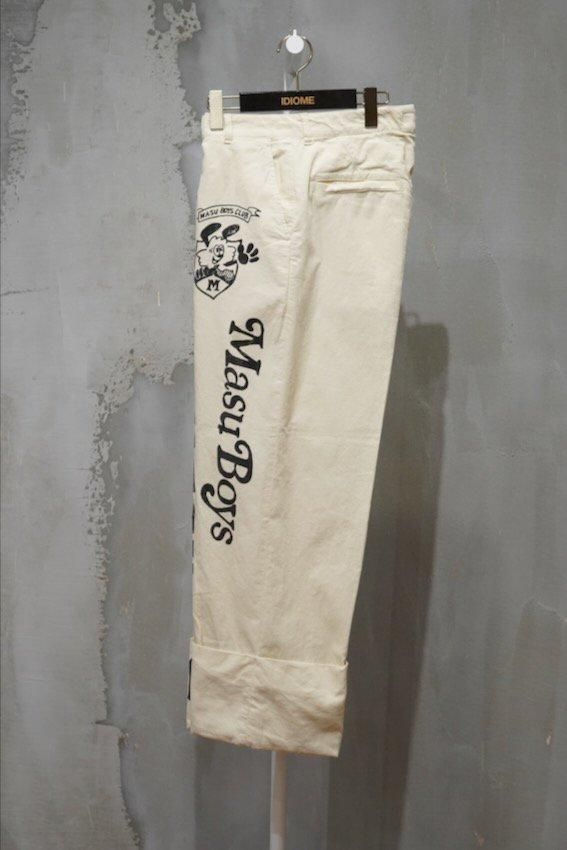 【新品未使用】MASU Verdy M.B.C. Memorial Pants MASU X VERDY M.B.C. MEMORIAL PANTS - IDIOME | ONLINE SHOP