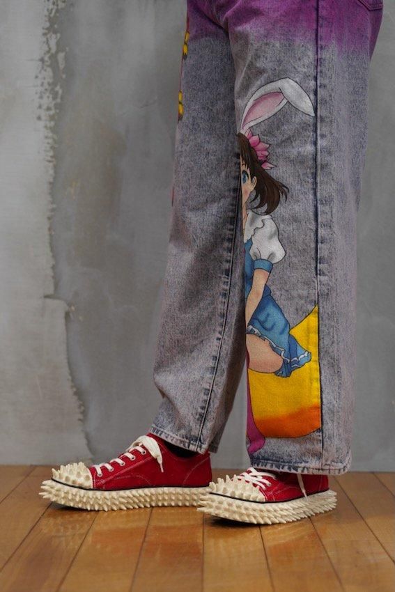 SPIKY CANVAS SNEAKER - IDIOME | ONLINE SHOP 熊本のセレクト