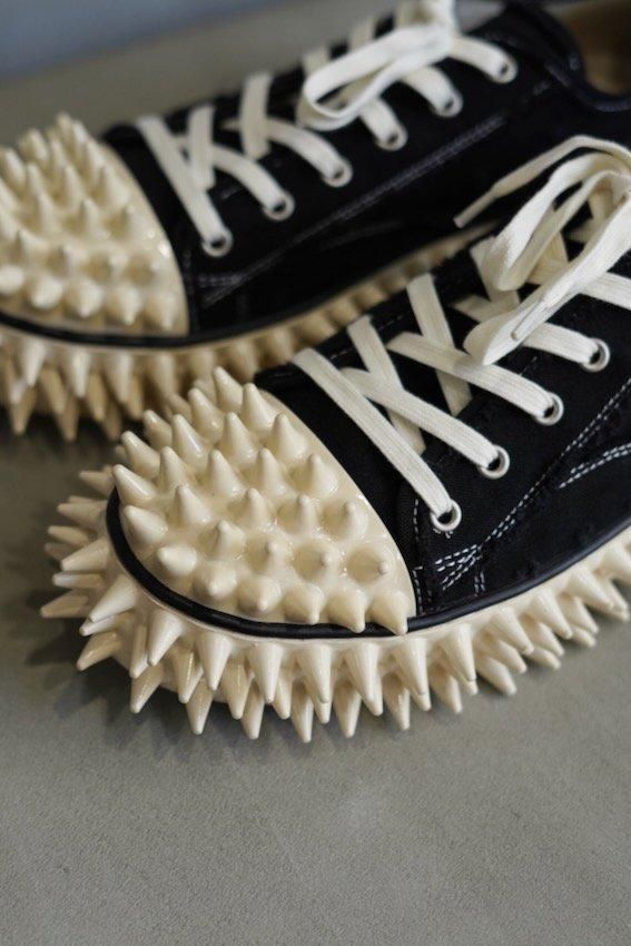 SPIKY CANVAS SNEAKER - IDIOME | ONLINE SHOP 熊本のセレクト