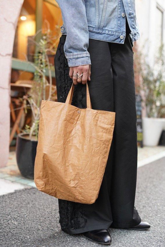 MASU×VAN shopping bag brown MASU(エムエーエスユー)のSHOPPING BAG BROWN(バッグ)の通販