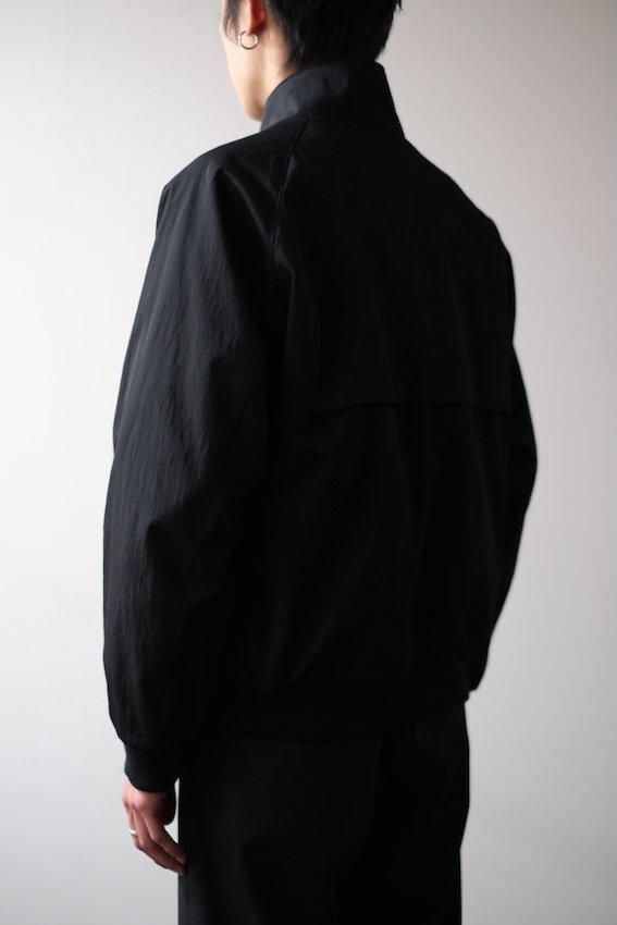 HIGH TWIST NYLON HARRINGTON JACKET - IDIOME | ONLINE SHOP 熊本の