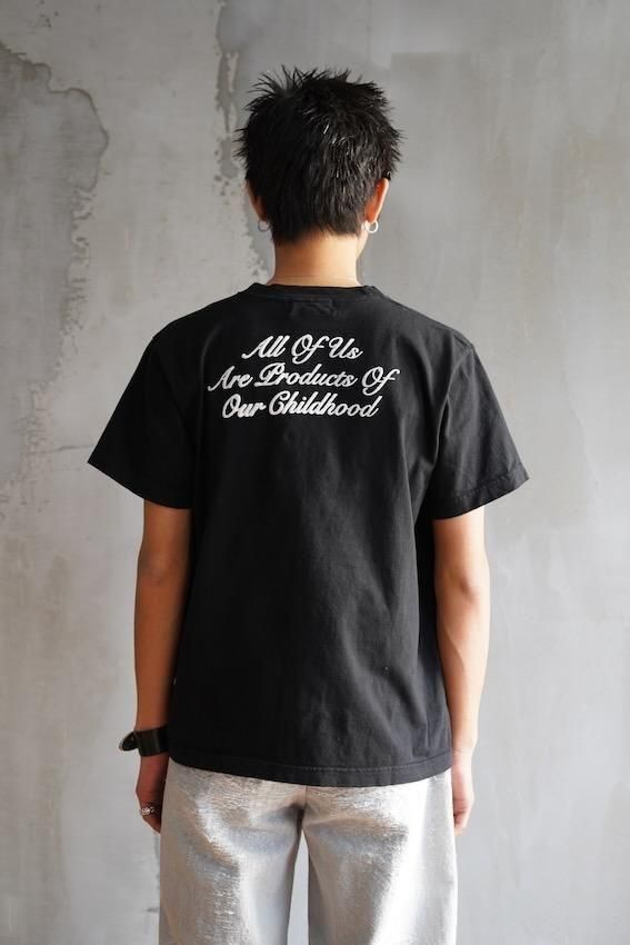 MASU ブラック Tシャツ　44 MASU (MASU BOYS) T-SHIRT BLACK - IDIOME | ONLINE SHOP 熊本の