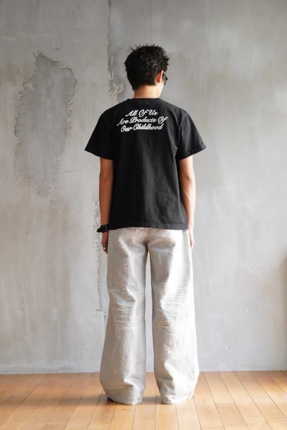 MASU ブラック Tシャツ　44 MASU (MASU BOYS) T-SHIRT BLACK - IDIOME | ONLINE SHOP 熊本の