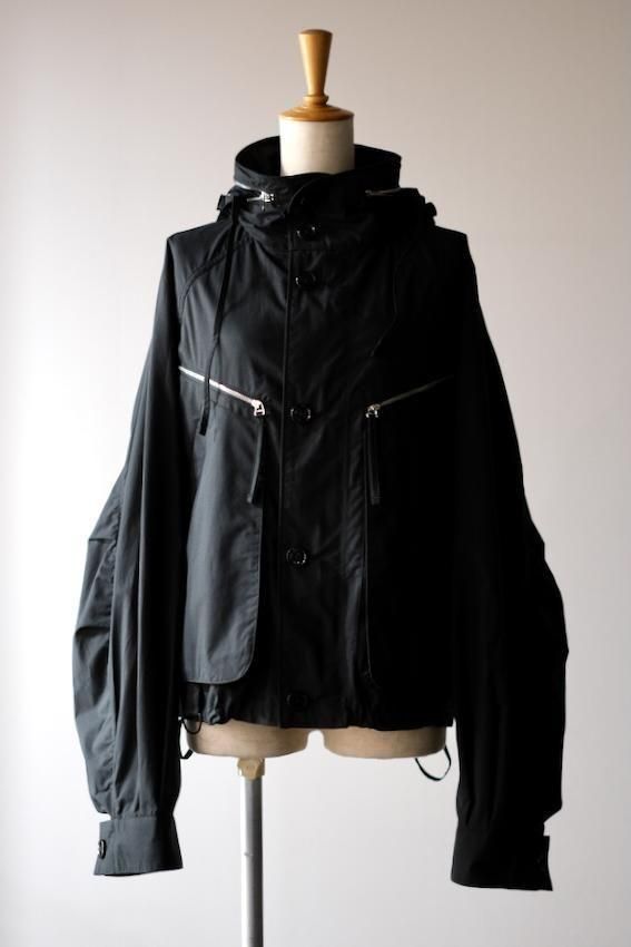 新品未使用品【LEMAILE】パラシュートブルゾン　50サイズ JKPT STORE / PARACHUTE BLOUSON BLACK