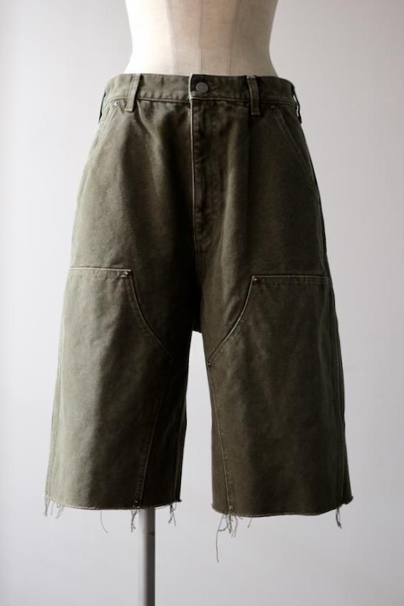 高級感 short pants Work khaki 熊本のセレクト SHOP ONLINE | IDIOME - パンツ