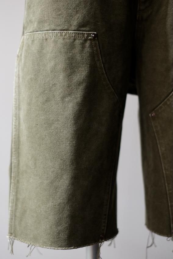 パンツ miyagi hidetaka Work short-pants / KHAKI miyagi hidetaka Work short-pants / KHAKI メンズ - パンツ