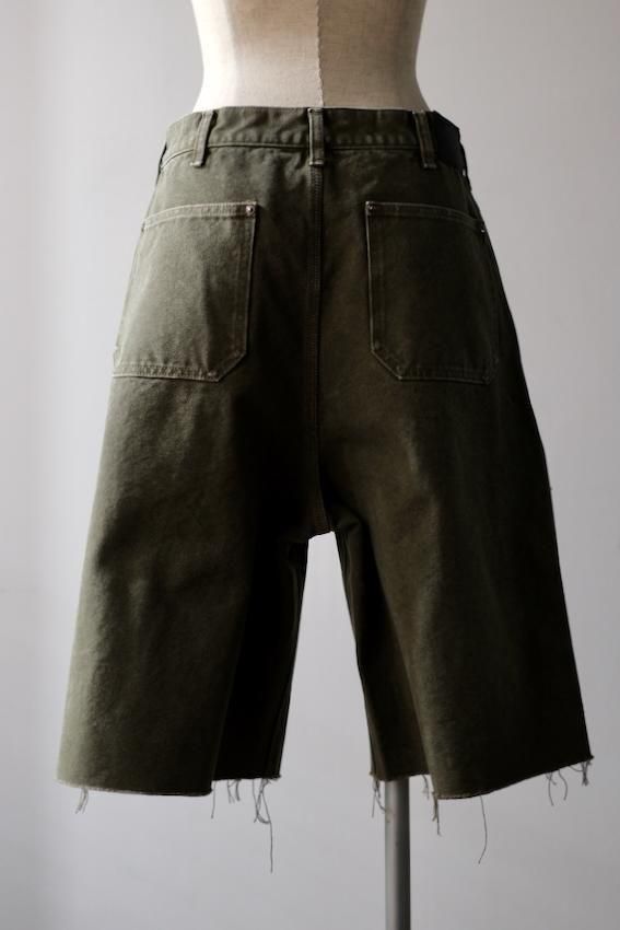 Work pants short khaki - IDIOME | ONLINE SHOP 熊本のセレクト