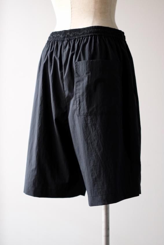 TRAVEL NYLON WIDE EASY SHORTS - IDIOME | ONLINE SHOP 熊本の