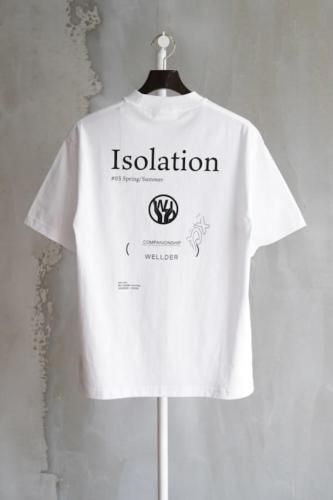 Isolation T-shirt (WHITE)<img class='new_mark_img2' src='https://img.shop-pro.jp/img/new/icons14.gif' style='border:none;display:inline;margin:0px;padding:0px;width:auto;' />