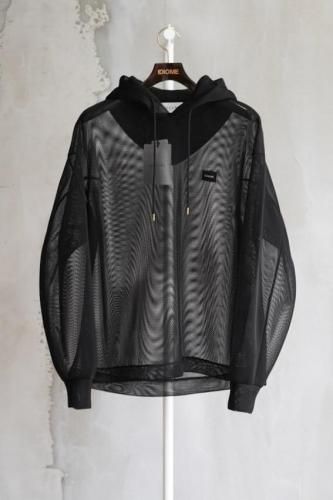 Double Face Mesh Embroidery Patch Hoodie<img class='new_mark_img2' src='https://img.shop-pro.jp/img/new/icons14.gif' style='border:none;display:inline;margin:0px;padding:0px;width:auto;' />