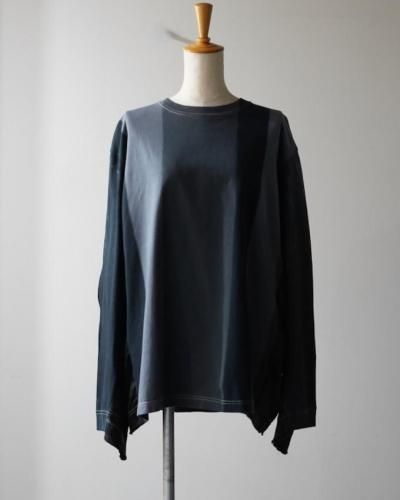 Garment dye L/S (BLACK)<img class='new_mark_img2' src='https://img.shop-pro.jp/img/new/icons14.gif' style='border:none;display:inline;margin:0px;padding:0px;width:auto;' />