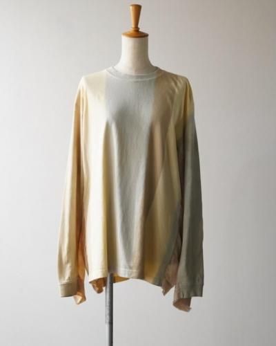 Garment dye L/S (BEIGE)<img class='new_mark_img2' src='https://img.shop-pro.jp/img/new/icons14.gif' style='border:none;display:inline;margin:0px;padding:0px;width:auto;' />