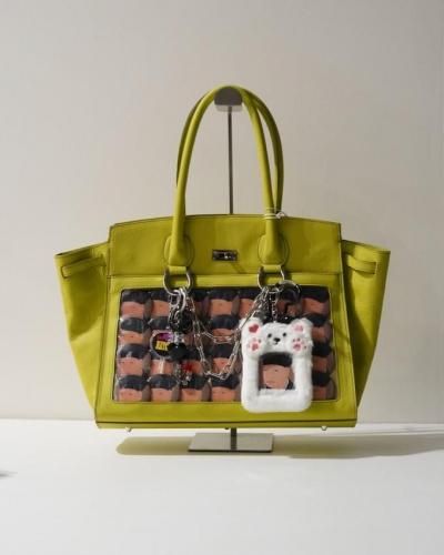 BREW-DYED LEATHER ITA BAG<img class='new_mark_img2' src='https://img.shop-pro.jp/img/new/icons14.gif' style='border:none;display:inline;margin:0px;padding:0px;width:auto;' />