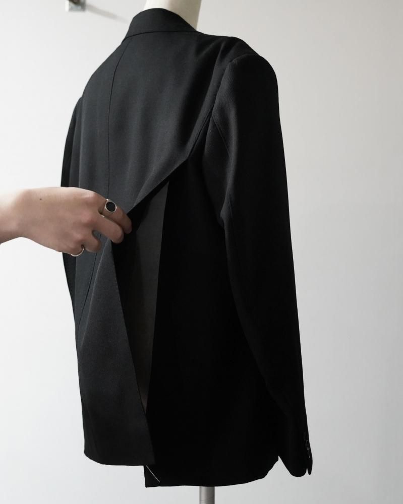 WHEEL CUTTING TAILORED JACKET - IDIOME | ONLINE SHOP 熊本の