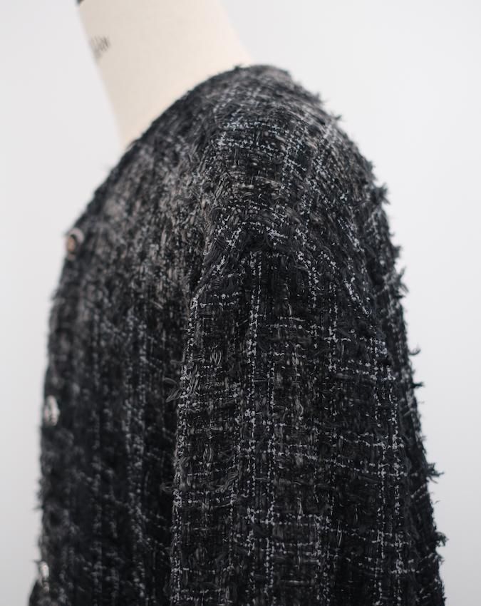 ジャケット・アウター doublet TWISTED CUTTING TWEED DYED JKT doublet TWISTED CUTTING TWEED DYED JKT - メルカリ