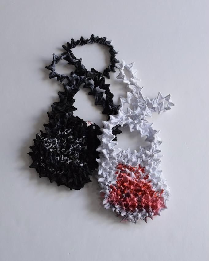 SPIKY NEWTON BAG (BLACK) - IDIOME | ONLINE SHOP 熊本の