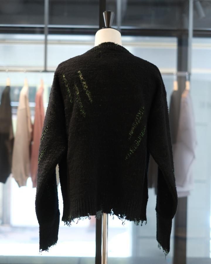 トップス doublet skelton scratch ds knit M SKELTON SCRATCH KNIT PULLOVER - IDIOME | ONLINE SHOP 熊本の