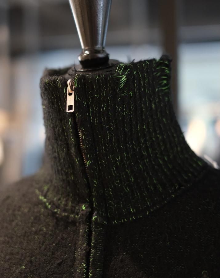 SKELTON SCRATCH DRIVERS KNIT - IDIOME | ONLINE SHOP 熊本の