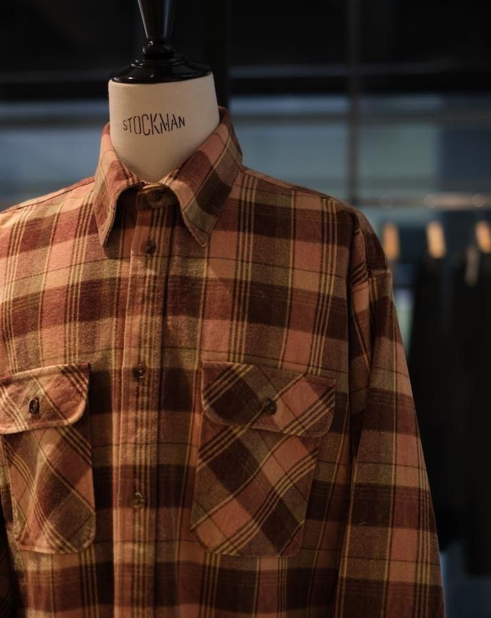 FADE CHECK SHIRT - IDIOME | ONLINE SHOP 熊本のセレクトショップ