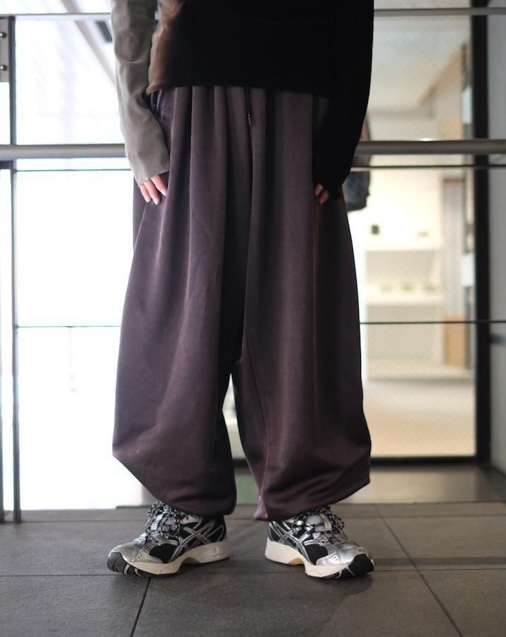 【doublet】トラックパンツ FADED BLACK TRACK PANTS DOUBLET /FADED BLACK TRACK PANTS | glitter ONL