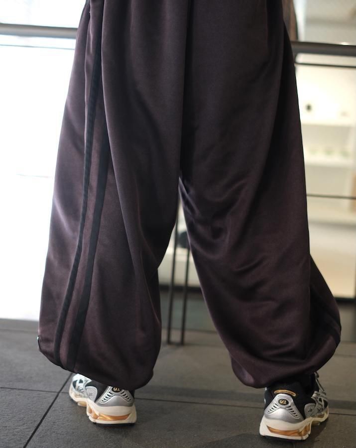 【doublet】トラックパンツ FADED BLACK TRACK PANTS FADED BLACK TRACK PANTS-フェイデッドブラックトラックパンツ-doublet
