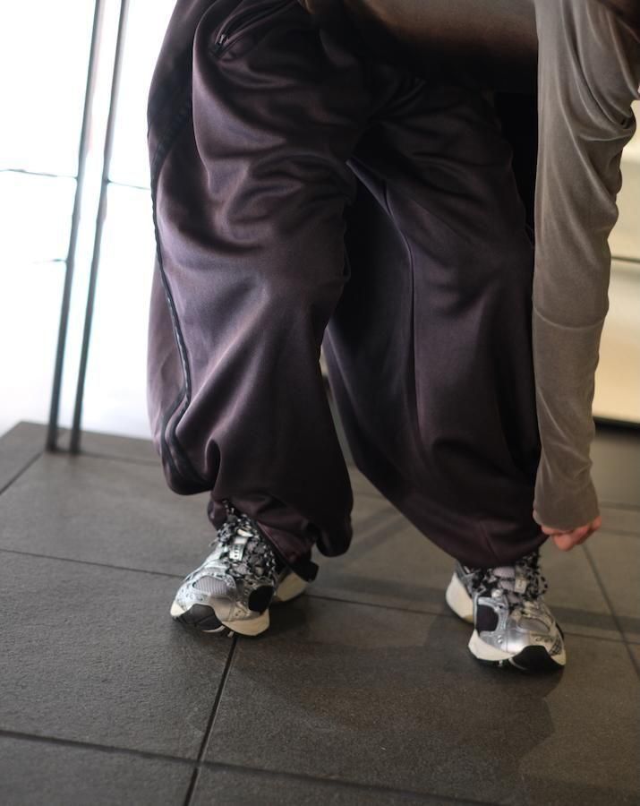 FADED BLACK TRACK PANTS - IDIOME | ONLINE SHOP 熊本のセレクトショップ