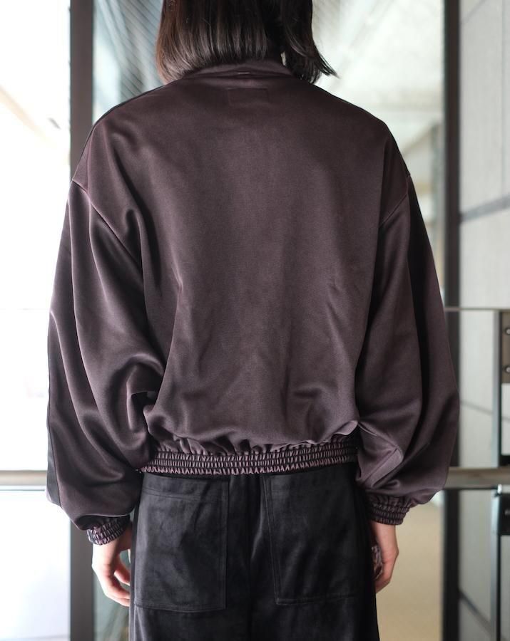 FADED BLACK TRACK JACKET - IDIOME | ONLINE SHOP 熊本の