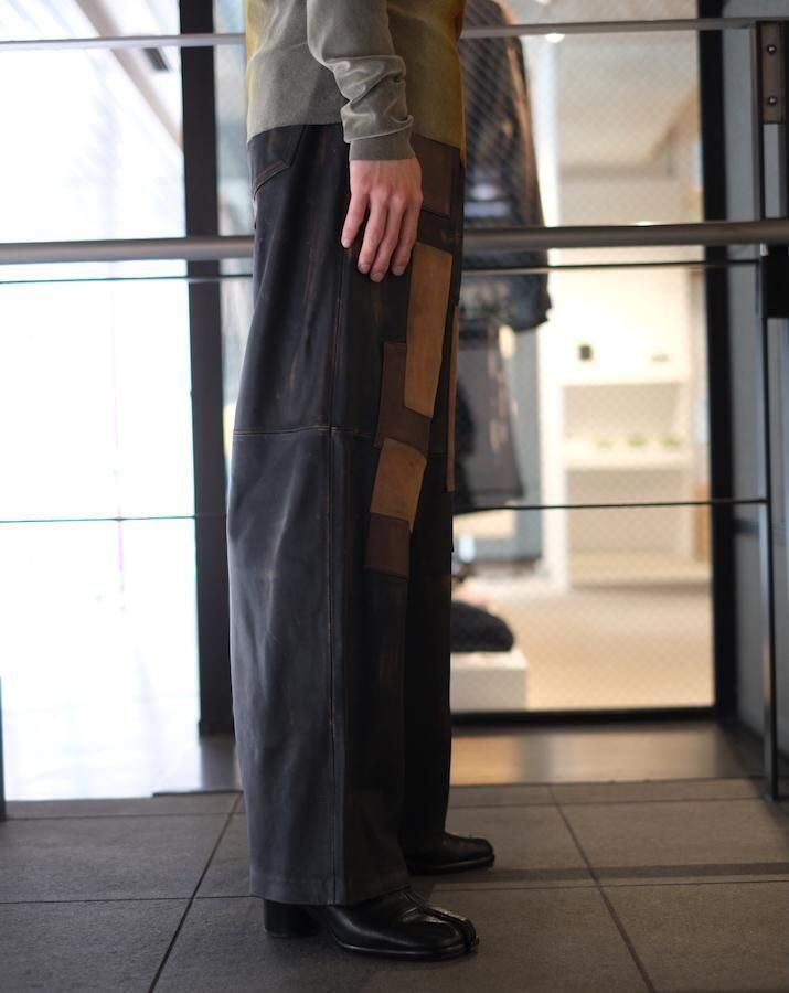 パンツ doublet CLACKING LEATHER PANTS M ?media_id=3242842988597804811