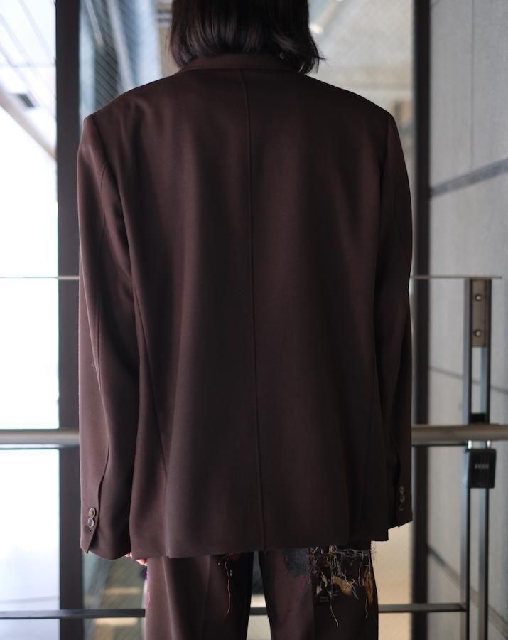 ★E.B.M★ Tailored collar jacket EMO1WJK120 Individual Sentiments Stand Collar Work Jacket | Elixirgallery