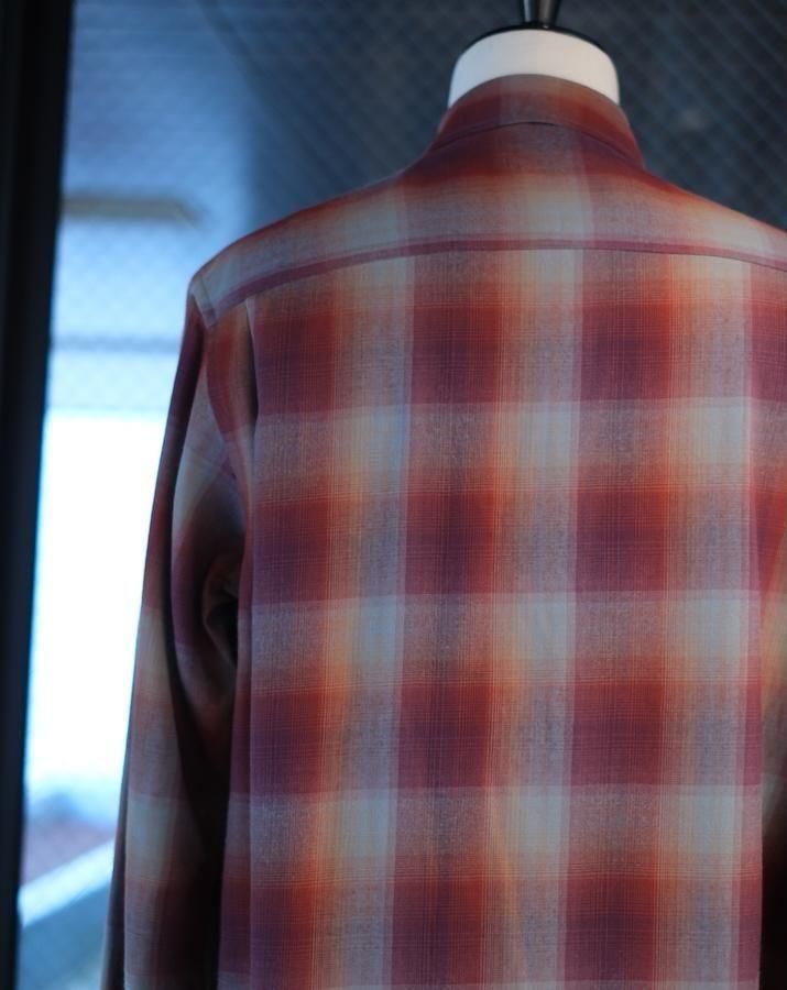 CHECK EMBROIDERY SHIRTS - IDIOME | ONLINE SHOP 熊本の