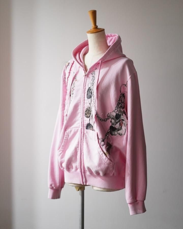 FR2＆CANVYパープル クロップドフーディ M FR2＆CANVYパープル クロップドフーディ M FR2＆CANVYパープル