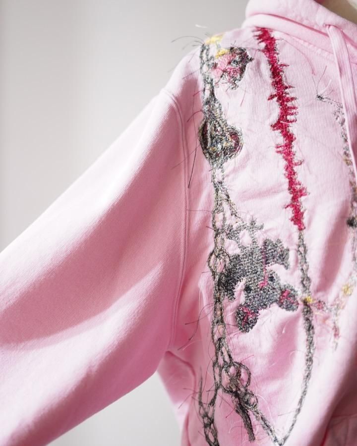 moneysex888 レオパードジップフーディー　ec melodi 別注 LUCKY13 ZIP-UP HOODIE | MASU