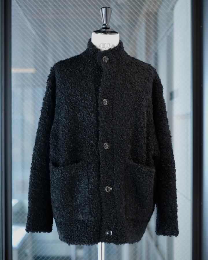 Massive Mohair Cardigan bk - IDIOME | ONLINE SHOP 熊本のセレクト