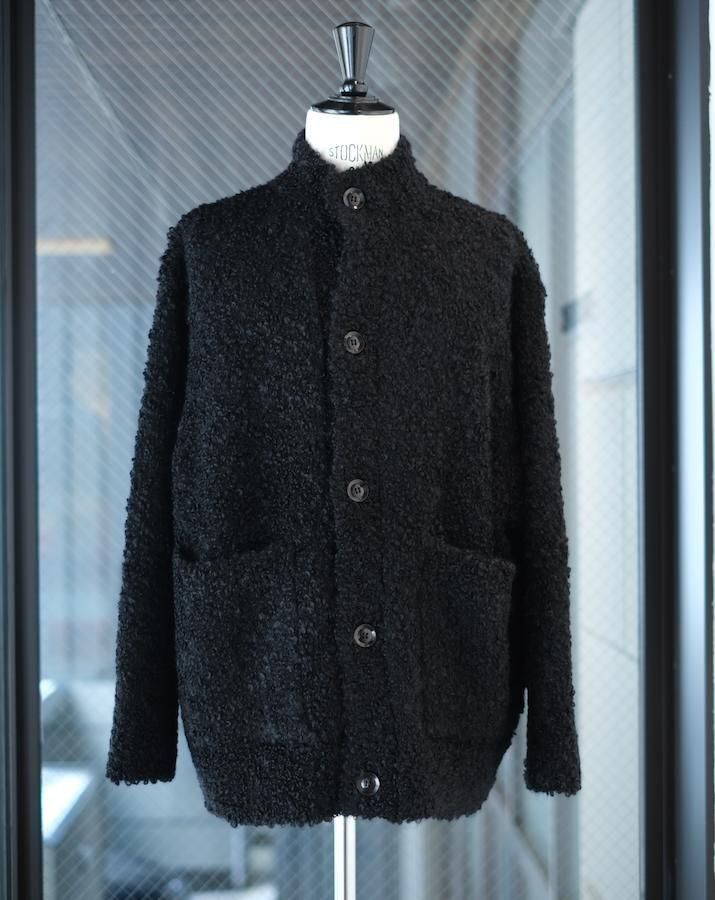 Massive Mohair Cardigan bk - IDIOME | ONLINE SHOP 熊本のセレクト